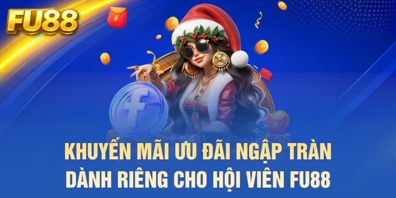 Khuyến mãi ưu đãi ngập tràn dành riêng cho hội viên FU88